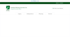 Desktop Screenshot of northeastplanning.com